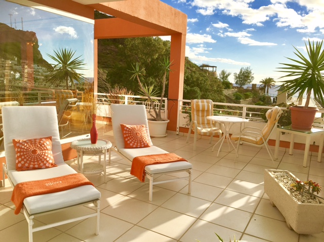 Penthouse Paraiso Mogan  - Luxury 2 bedroomed  -  fabulous views - Sun terrace