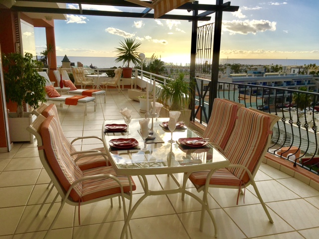 Penthouse Paraiso Mogan  - Luxury 2 bedroomed  -  fabulous views - Terrace